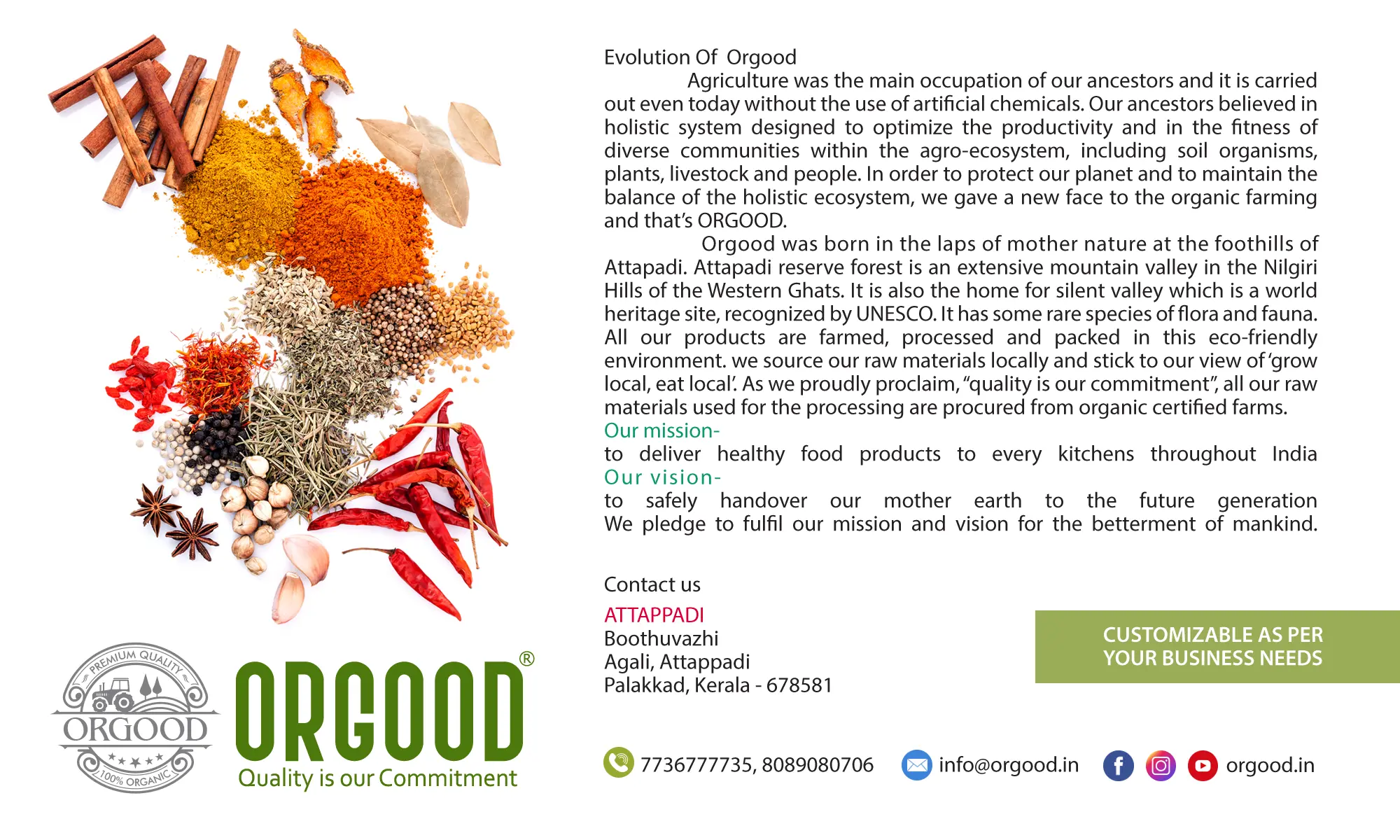 Attappadi Spices